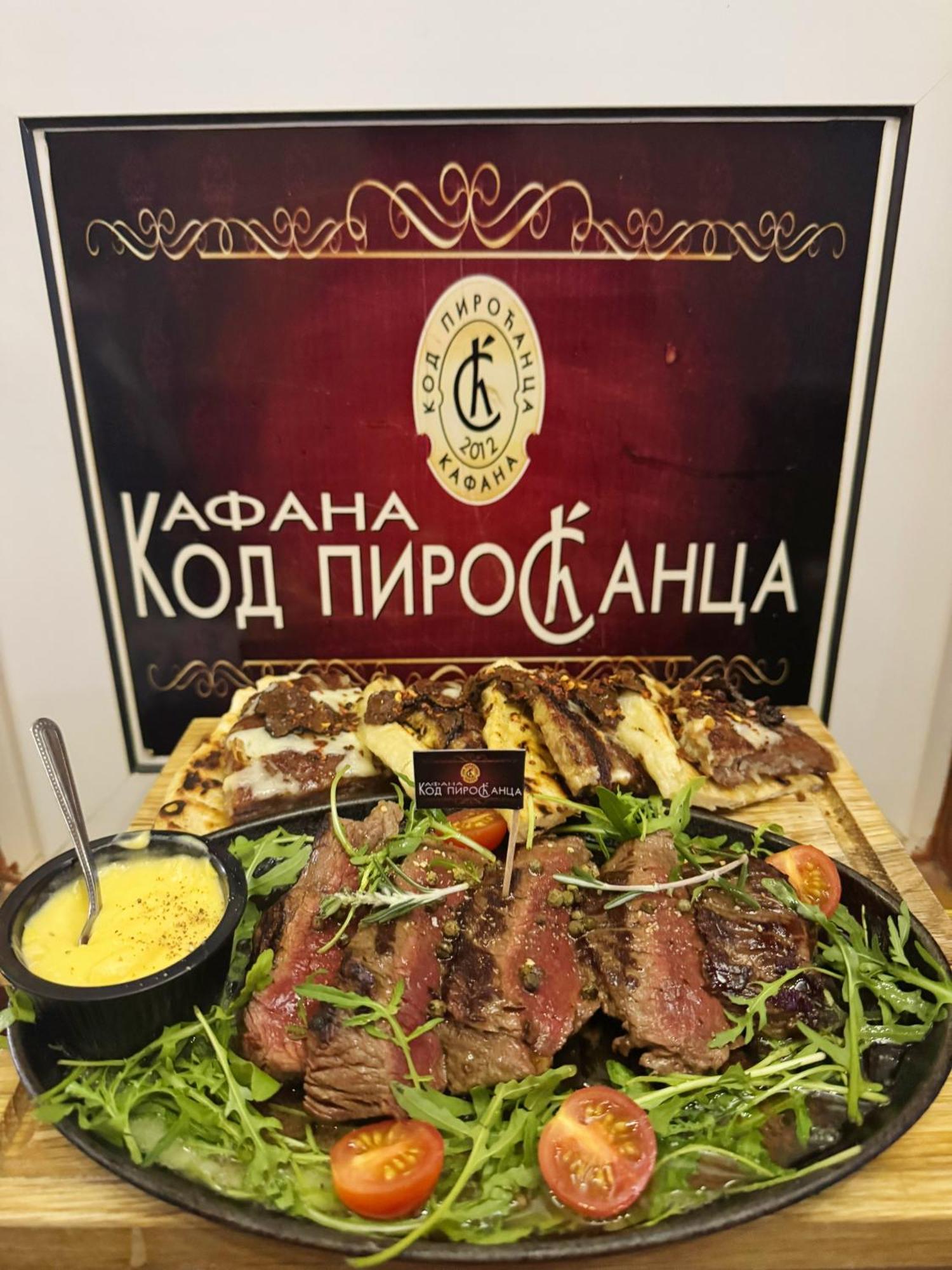 Pirocanac Rooms & Restaurant "Breakfast-Lunch-Dinner" Pirot Eksteriør bilde